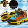 4-18 Years Old Youth Non-slip Waterproof High-top Plus Velvet Snow Boots Fashion Children's Winter Boots