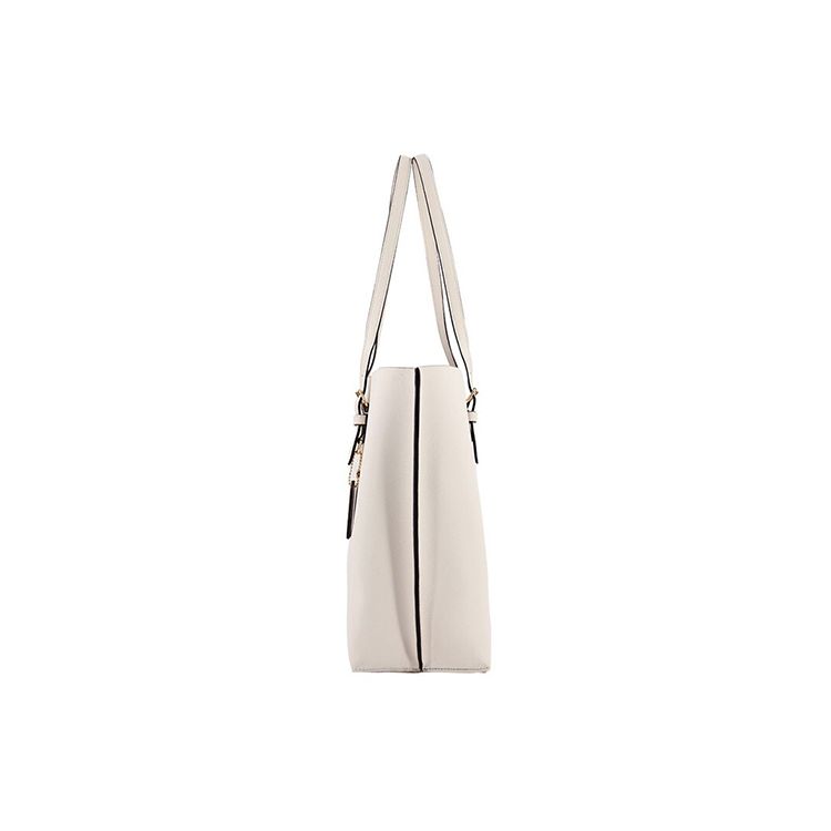 Coach Mollie Logo Leather Tote Bag Women tote bags White 1671-IMOVG