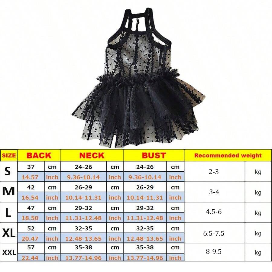 Dog Skirts Lace Pet Dresses Princess Dress Summer Dog Dresses Teddy Dog Vest Dress Cat Dress Chihuahua Pet Clothing