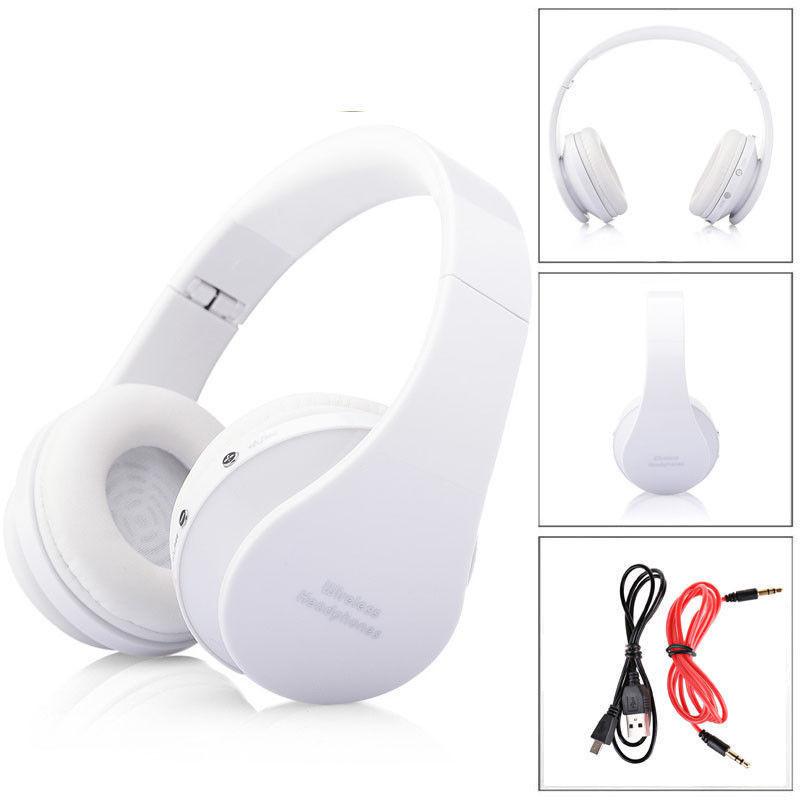 Wireless Folding Headset Bluetooth Stereo Headphones Earphone For Iphone Samsung