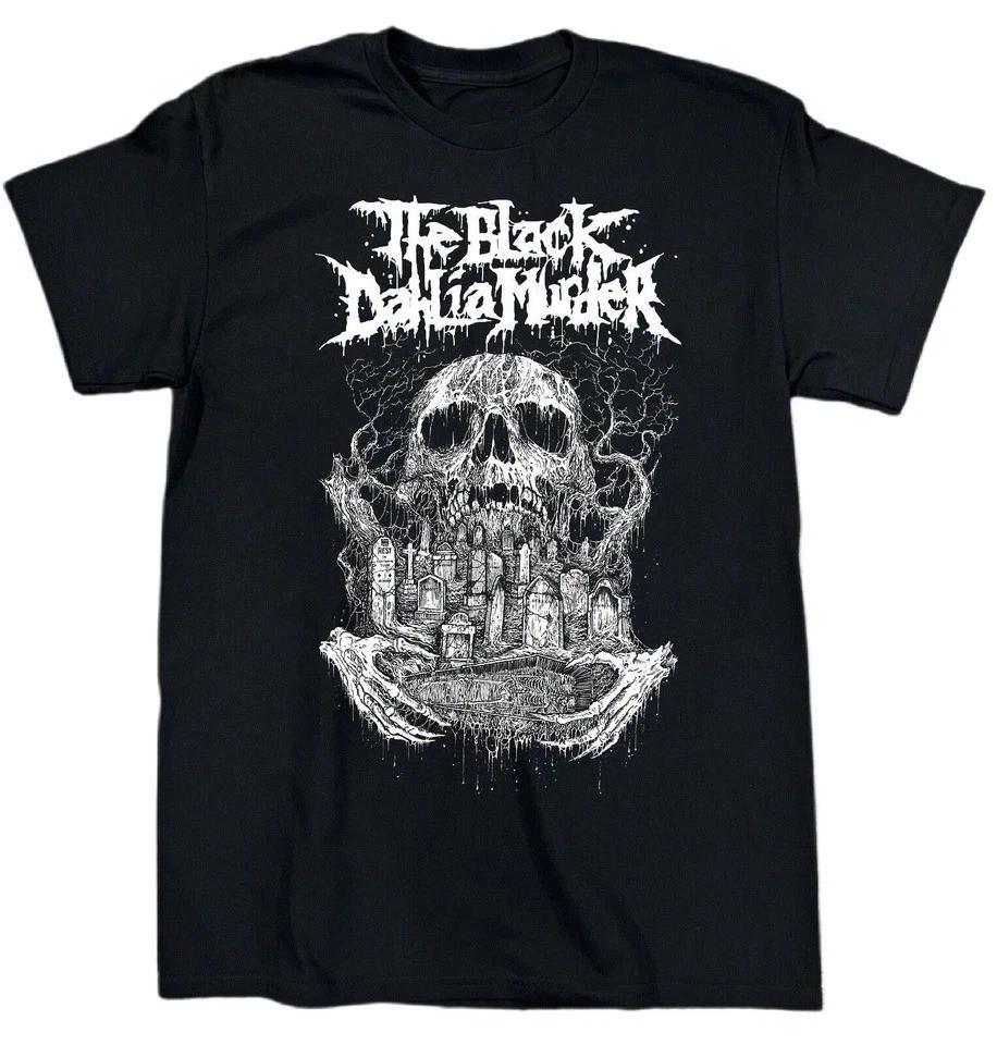 Футболка с коротким рукавом унисекс The Black Dahlia Murder, черная, размеры S-5XL Q4758