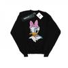 Womens/Ladies Daisy Duck Big Portrait Sweatshirt