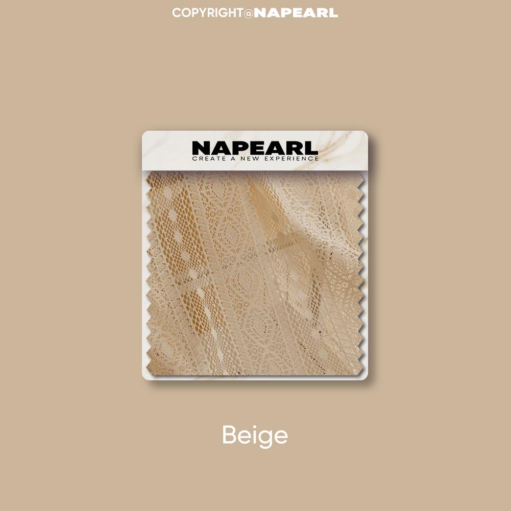 1 шт. NAPEARL Бежевая тюлевая французская ретро жаккардовая занавеска с оборками для гостиной, спальни, балкона, окна, домашний декор