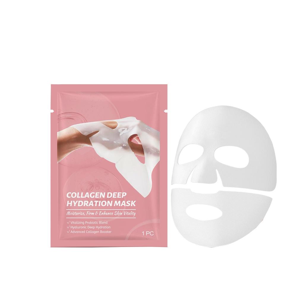 Увлажняющая коллагеновая маска для лица, увлажняющая, питательная и увлажняющая маска для лица «три в одном», 1 мл