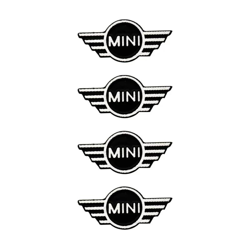 Для Bmw Mini 3D Алюминиевый сплав Автомобильный динамик Аудио Стикер Значок Эмблема Декорация Аксессуары Для MINI COOPER R56 R55 R60 R61 Cou