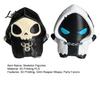 Creepy Skeleton Figure 2Pcs Video Game Inspired Figurine, 3D Printed Grim Reaper Figure, Miniature Figurine Mini Gothic Skull Decoration, Collectible