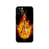 Guitar Strings Music Guitares Instrument Phone Case for Iphone 2020se 6 6s 7 8 Plus X 10 XR XS 11 12 13 Mini Pro MAX Black Tpu