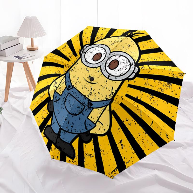 1pc Auto Open/close Umbrella, Portable Travel Umbrella, Everyday Use - Outdoor Accessory, Artistic Pattern, Compact Design, Fashion Lovers yy250910169