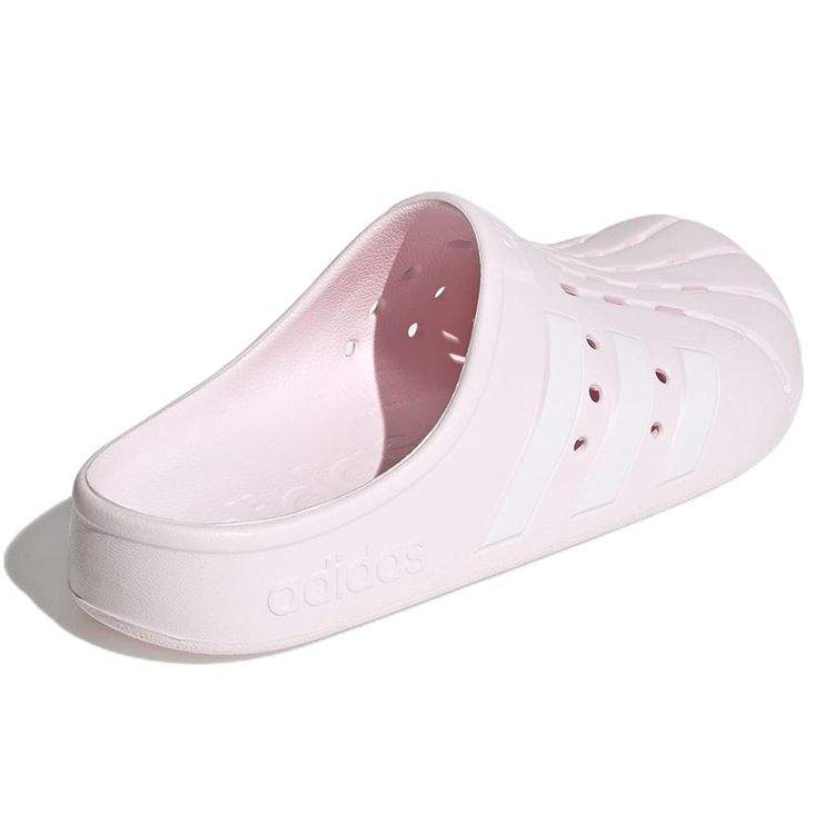 adidas Кроссовки Adilette Clog Почти розовые унисекс Cloud-White GZ5888
