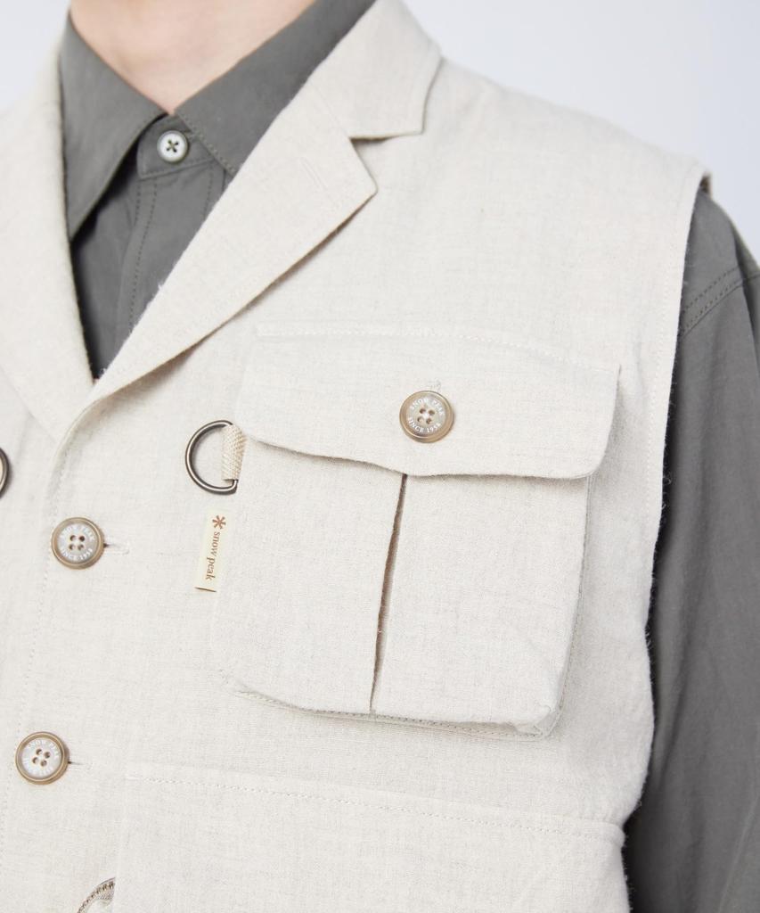 Snow Peak Tailored Fishing Vest Outerwear Vest XL BEIGE SPTL-JK-26SU901 Mid-layer Men's Women's