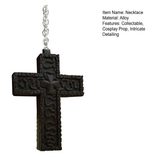 Ожерелье с кальмаром, ожерелье с кулоном в виде китайского иероглифа в форме десяти, со скрытым отделением