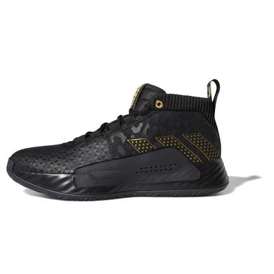 adidas Dame 5 'Килмонгер' (унисекс) Баскетбольные кроссовки Core Black / Core Black / Gold Metallic EG6577