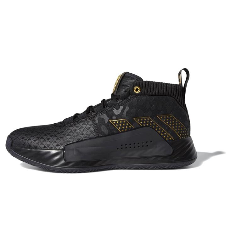 adidas Dame 5 'Killmonger' (Unisex) Core Black / Core Black / Gold Metallic Basketball Shoes EG6577