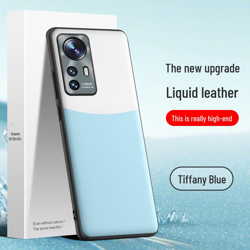 Чехол для телефона Xiaomi 12 Liquid Leather: Противопадающий, противообрастающий, цельный корабль.