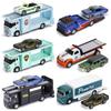 Diecast Metal Zinc Zinc Alloy Trailer Model Scale 1:64 City Rescue Trailer Toy  Children's Toy