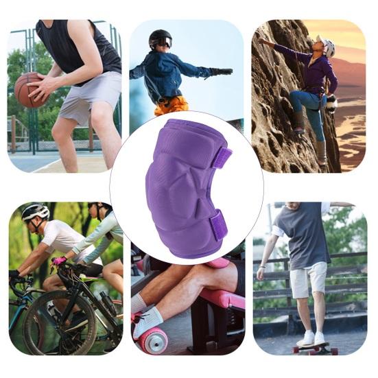 1 шт. наколенник для мужчин и женщин, противоскользящий, для защиты от ударов, наколенник с толстой губкой, защитный наколенник для футбола, волейбола
