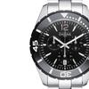 Davosa Nautic Star Chrono 10 ATM Water Swiss-Made Men's Watch, Resistant, Silver, 163.473.15