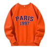 Paris 1997 Street City Letter Printed Hoodies Unisex Fashion Novelty Hoodie Classic Trend Clothes Loose Oversized Fleece Sweatshirt