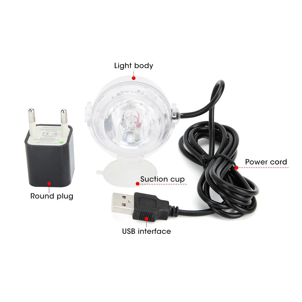 Aquarium Spot Light Fish Spot Light LED Aquarium Submersible Spot Light Fish Underwater Amphibious Lighting Lamp