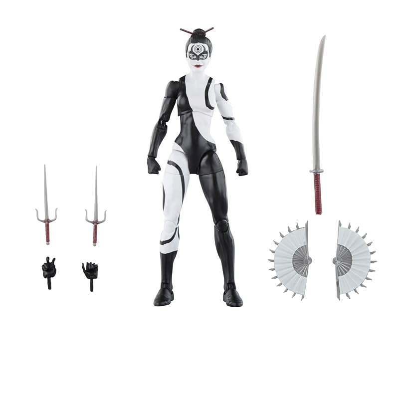 Hasbro MARVEL Marvel Legends Series Lady Bullseye, Marvel Knights Comics 6 Inches (15 Cm) Size Action Figures, Marvel Legends Action Figure F6622