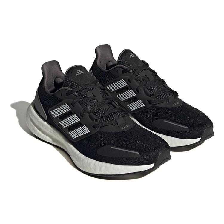 adidas Женские PureBoost 22 Heat.RDY 'Черный Белый' (женские размеры) Беговые кроссовки Core Black / Cloud White / Grey Four HQ3980