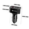 ZUKJ6 Car Charger PD 25W QC3.0 Dual USB Power Adapter Phone Charger For Skoda S Octavia A5 3 2 Mk3 Fabia 2 Superb 2 Kamiq Kodiaq VRS