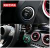 Наклейка-крышка на кнопку Start-Stop двигателя из углеродного волокна для Mercedes-Benz C-Class GLC C200l
