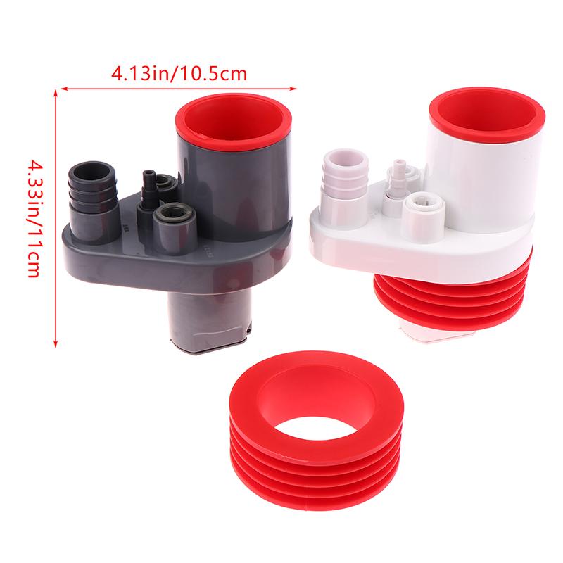 Kitchen Pipe Drainpipe Connector Kitchen Purifier Dishwasher Drainpipe Connector 5-in-1 Sink Sewer Odor-Proof Insec Joint