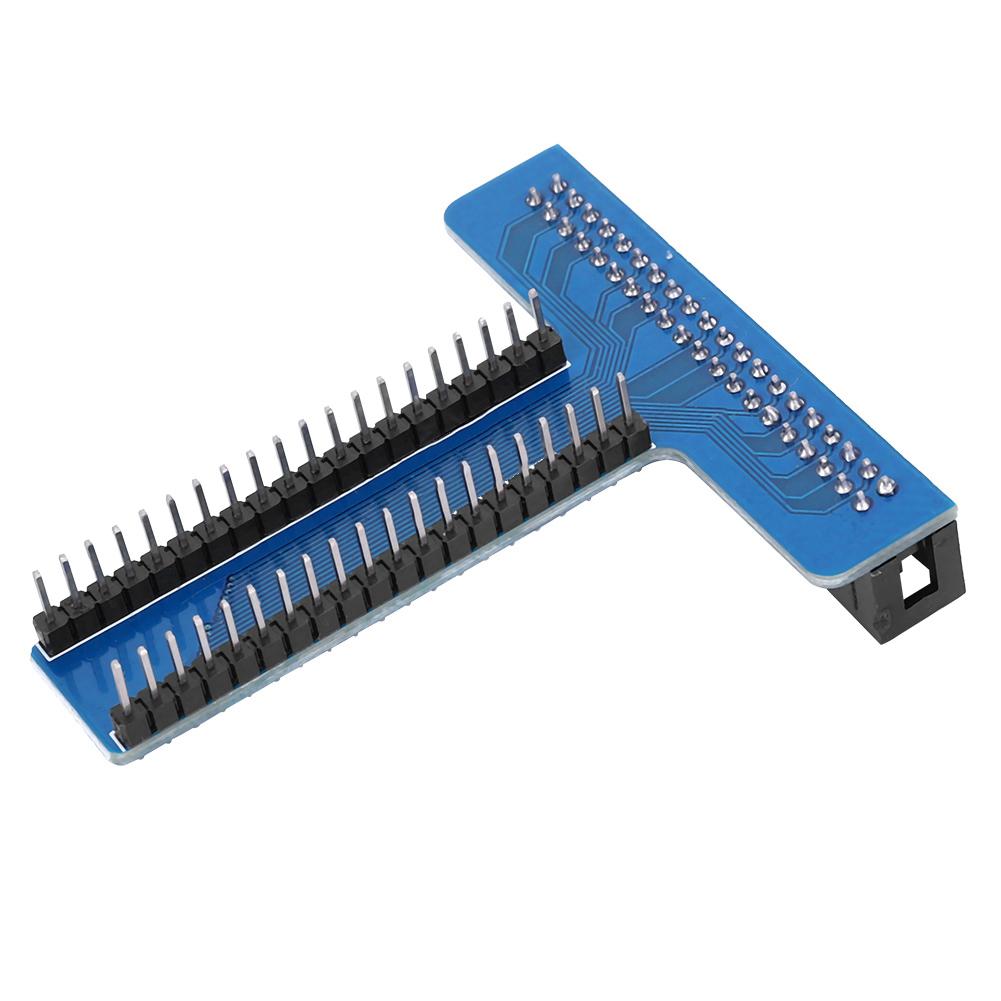 2 шт. 2x20p 40-контактная T-образная плата расширения GPIO Аксессуары Подходят для Raspberry Pi 1b 2B 3B