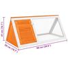 Small Animal Rabbit Hutch Wood