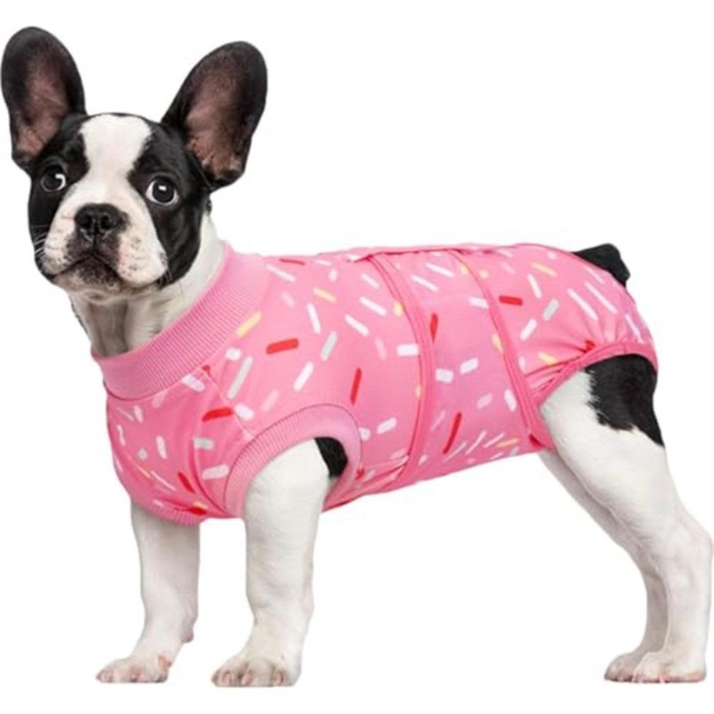 Elastic Dog Sterilization Suit Soft Dog Anti-Licking Jumpsuit Dog Recovery Suit Wound Protection