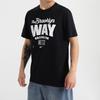 Nike Мужская футболка с коротким рукавом Brooklyn Nets Mantra Dri-FIT NBA, черные CK8800-010