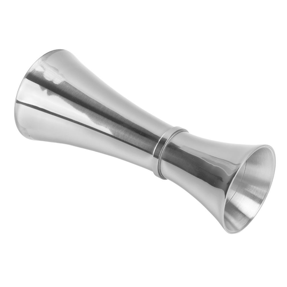 Wide Opening Double Jigger 304 Stainless Steel Cocktail Measuring Jigger Bartender
