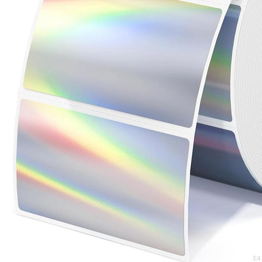 Thermal Label Stickers DIY Roll Colorful Self- Sealing Labels for Envelopes Holiday Cards