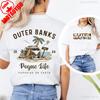 Модная футболка с принтом OBX Outer Banks Футболка Pogue Life Джон Б Рай на Земле Северная Каролина Графическая хлопковая футболка Топы