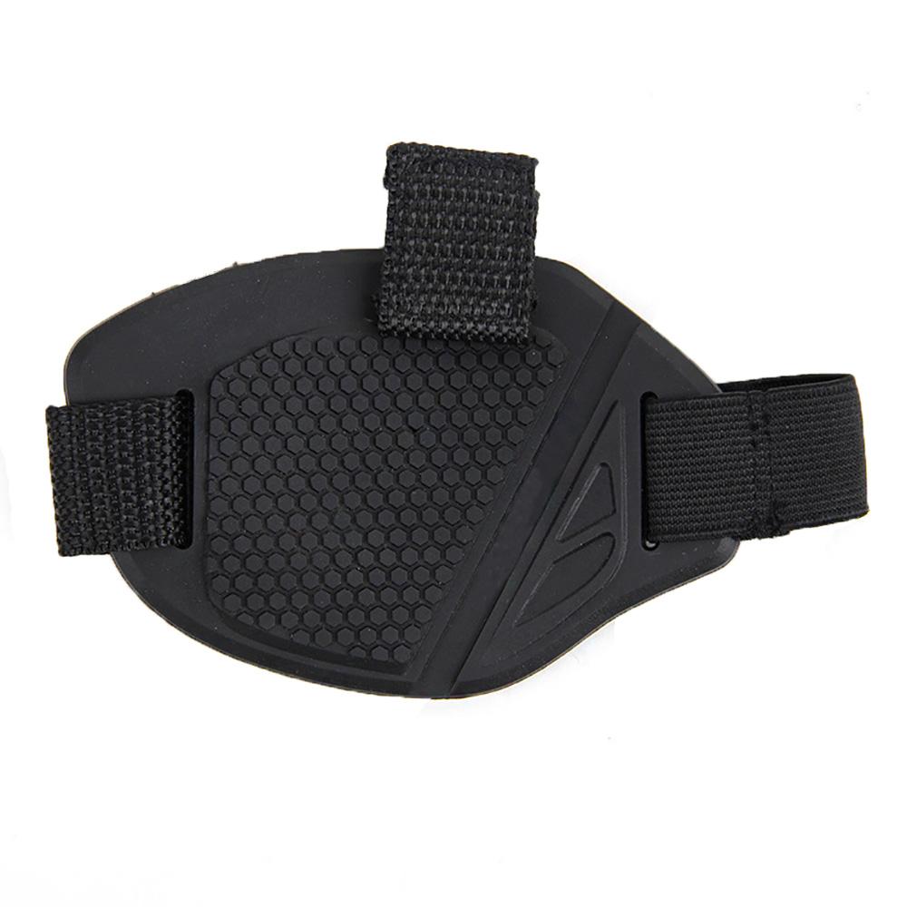 New 2PCS Motorcycle Gear Shifter Shift Guard Shoe Boot Protector Cover Pad TPU Black