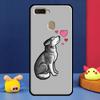 Чехол для собаки Сибирский Хаски для Oppo A16 A76 A96 A58 A78 A98 A5 A9 A91 A15 A17 A77 A52 A72 A74 A94 A54S A57S