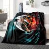 Angel Destruction Blanket Soft Throw Blanket For Home Bedroom Bed Sofa Travel Office Solid Christmas Blanket