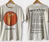 Reprint 1993 Radiohead White Short Sleeve T Shirt 2 Side Classic Tee