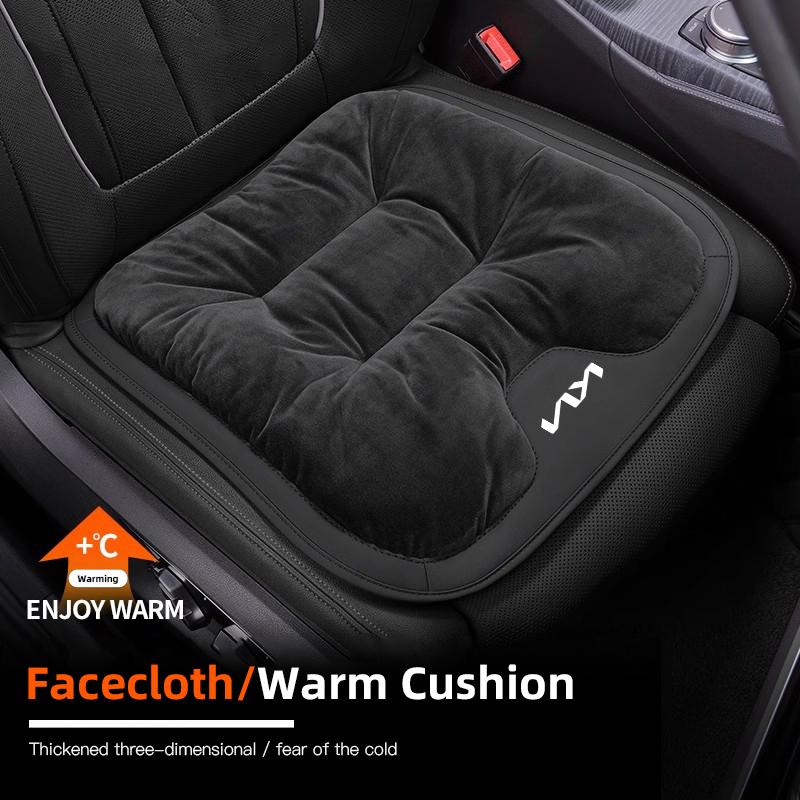 RRPM6 Flannel Car Cushion Seat Cover Auto Interior Accessories For KIA K9 Sportage Niro K5 Carnival EV6 EV9 EV3 K8 Stinger Forte Ceed