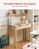 VEVOR Small Desk with Drawers, Kids Desk for Bedroom, Modern Simple Study Table for Drawing, Reading, Writing