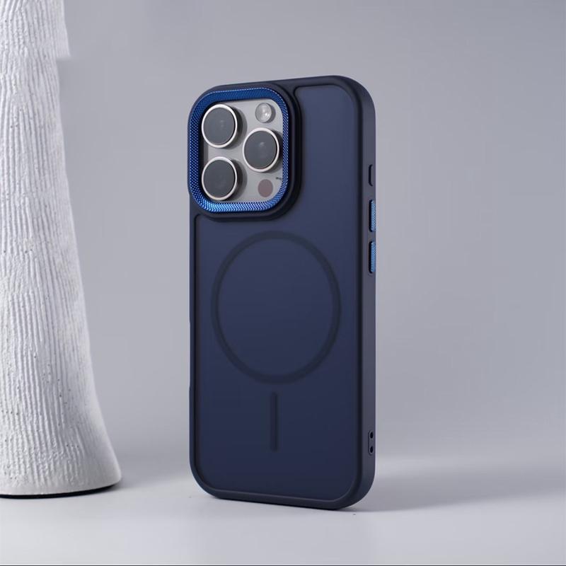 Чехол Spiricle Camera Magsafe для iPhone 16 15 Pro Max 14 13 12 11 Pro Max Матовый Магнитный PC Ударопрочный Чехол для iPhone16