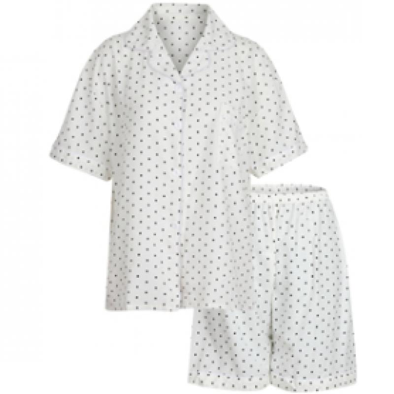 Shop   Women S Polka Dot Cherry Short Sleeve Pajama Set Cha wSet 21368