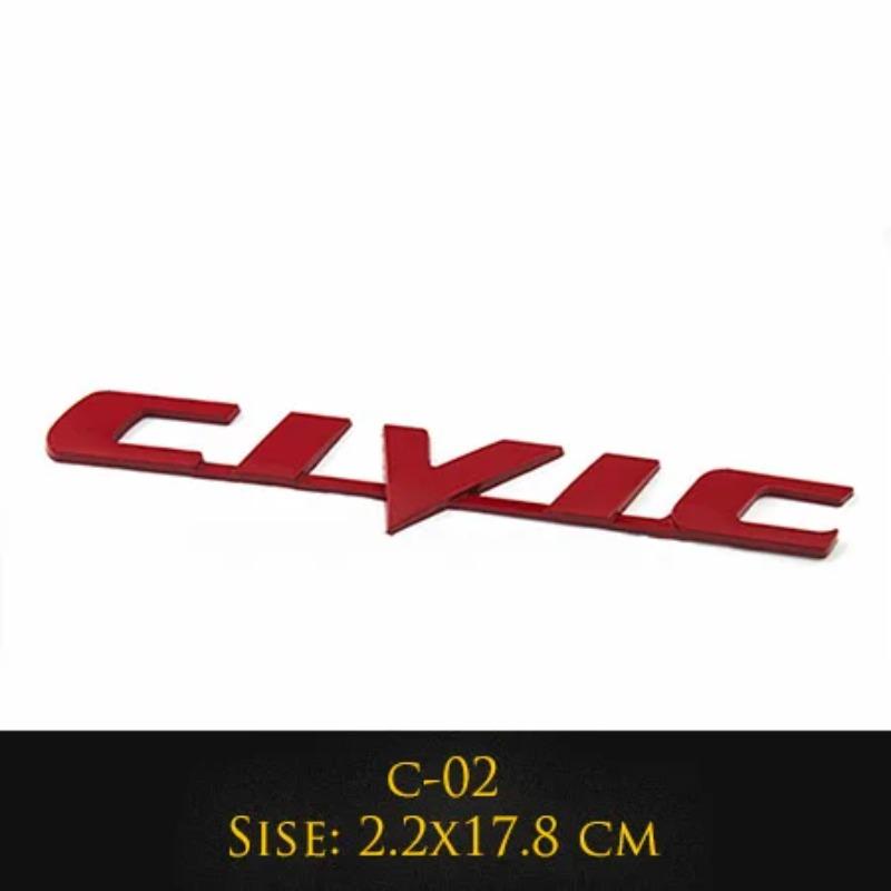 3D Металлическая Буквенная Наклейка Значок Ivtec Стиль Автомобиля Для Civic Логотип Автомобиля Задняя Крышка Багажника Наклейки Наклейки Авто Аксессуары