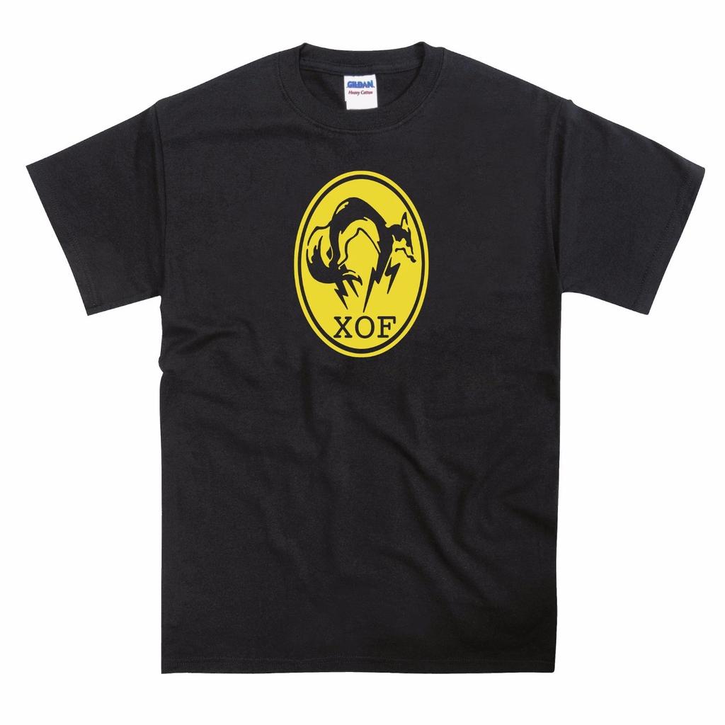 XOF Эмблема Лисы Metal Gear Playstation Xbox Футболка