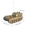 1/72 Модель танка Собери сам 4D для детей и взрослых Имитация Строительные игрушки Коллекционные