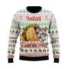 Fashion Taco Food Graphic Sweatshirts Delicious Mexico Burrito Ugly Christmas Sweater For Women Clothes Chicken Roll Pullovers