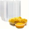 100pcs 12oz Disposable Nacho Trays Perfect for Cheese Dip Snacks Parties Convenient Durable Food Boats for Concession Stands Movie Nights & Carnivals