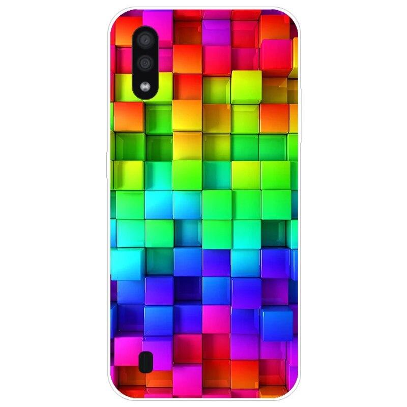 Чехол для Samsung M01, чехол из ТПУ 5,7 дюйма для Samsung Galaxy M01 M 01 SM-M015FZBDSER m015, задняя крышка для телефона, силиконовый чехол-бампер, принципиально