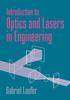 Книга Introduction To Optics and Lasers In Engineering